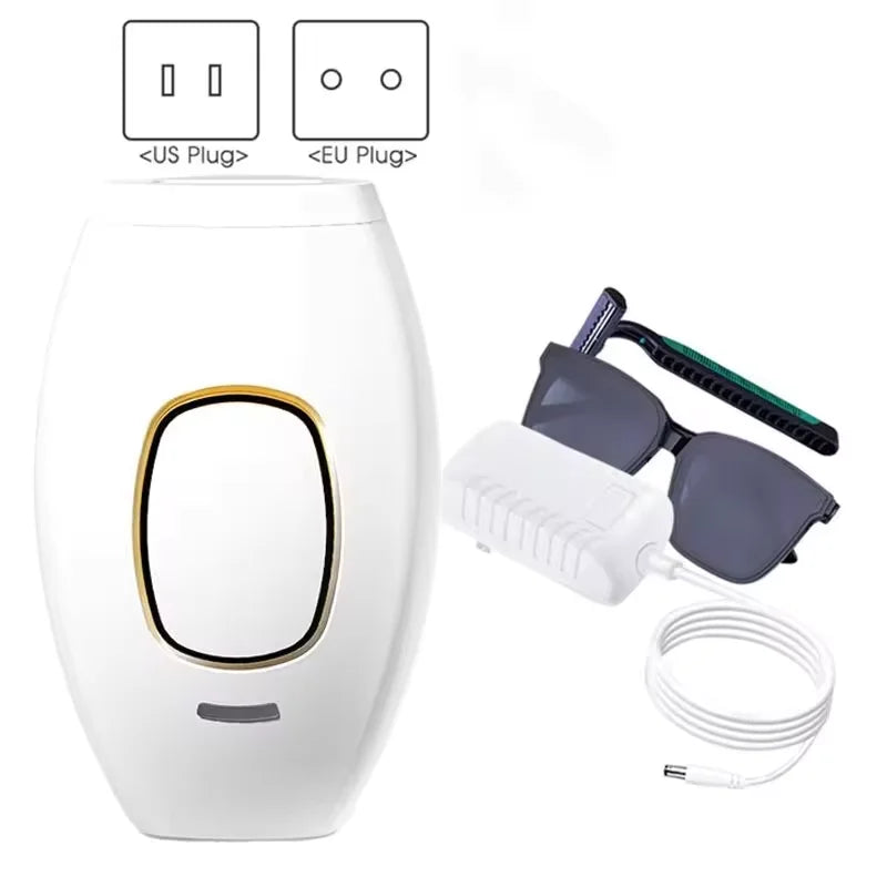 Laser Photon Skin Rejuvenation and Hair Removal Device for Whole Body Painless Hair Removal Device for Men and Women